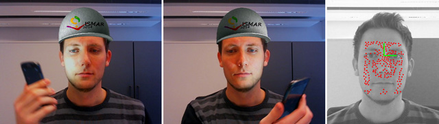 Real-Time Illumination Estimation from Faces for Coherent Rendering